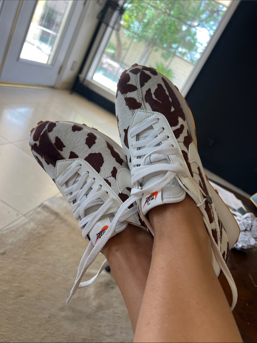 Nike pony hair cow 🐄 print sneakers 9